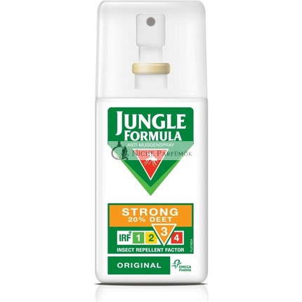 Jungle Formula Strong Original - Odpudzovač Komárov - 20% Deet - 75ml