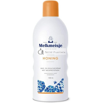 Melkmeisje Kúpeľový a Sprchový Krém Med, 1 liter