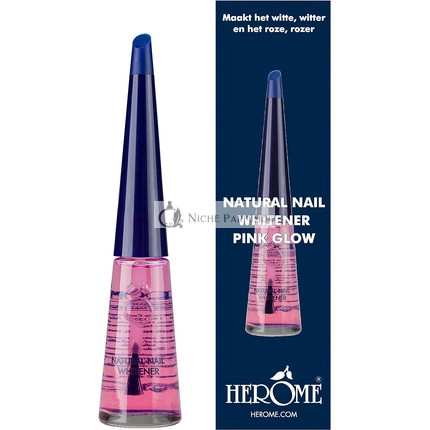 Herome prírodný bielič na nechty s ružovým leskom, 10ml