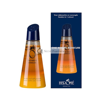 Herome One Minute Scrub na ruky Prírodný exfoliant s výživovými olejmi pre ruky, kutikuly a nechty, 120ml