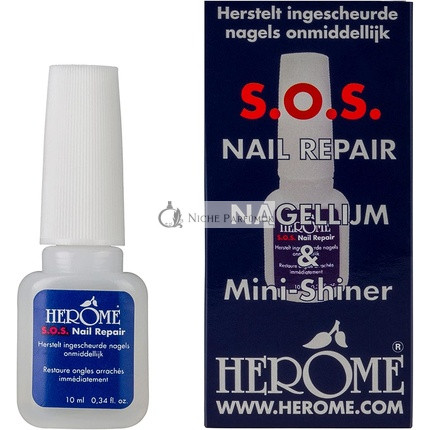 Herome SOS Oprava Nechtov - Oprava Zlomených Nechtov - Lepidlo na Nechty, 10ml