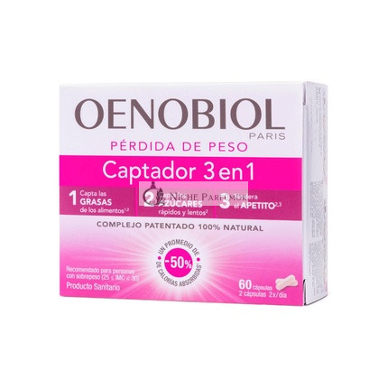 Oenobiol Captador 3 v 1 60 Kapsúl
