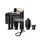 Silk'n SilkyAir Flex 5 v 1 Styler a Sušič na Vlasy s Automatickým Otočným Nástavcom, Hrebienkom, Oválnou Kefou, Koncentrátorom, Difuzérom, Úložným Puzdrom, Bez Poškodenia Teplom, 1300W, Čierna