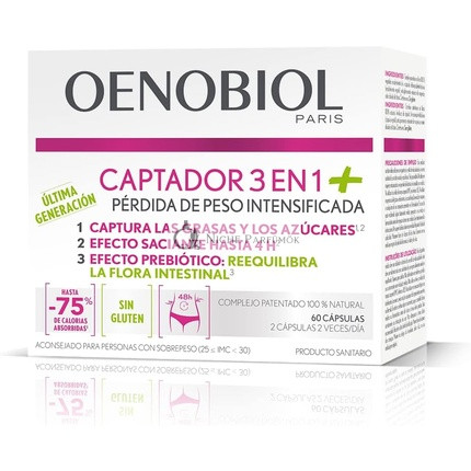 Oenobiol Captador 3 v 1 60 Kapsúl