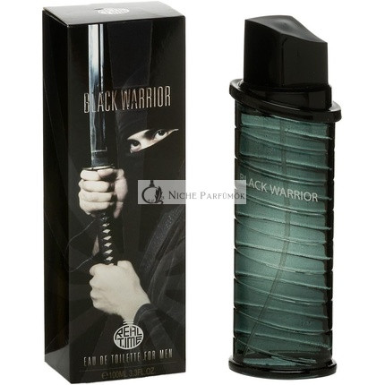 REAL TIME Pánsky Eau de Toilette Čierny bojovník, 100ml