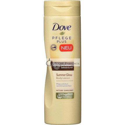 Dove Care Plus Summer Glow Telové Mlieko, 250ml
