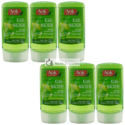 Aok Gél na umývanie tváre 150ml pre zmiešanú a mastnú pleť, balenie 6ks