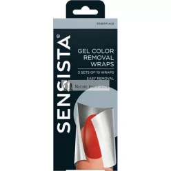 Sensista Gél Lak Odstraňovacie Obaly