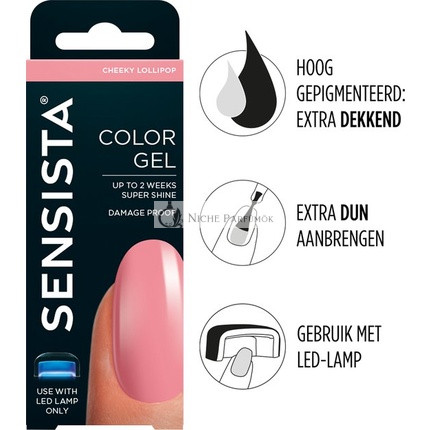 Sensista Color Gel Cheeky Lollipop - Rúžová