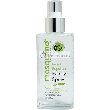 MosquitNo Viacnásobne ocenený repelent proti hmyzu bez DEET, 100% prírodný, netoxický, 100ML