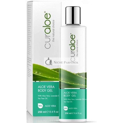 Curaloe Aloe Vera Telový Gél 98% Čistý, Bez Prášku a Vody