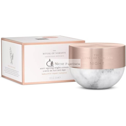 RITUALS Nočný krém proti starnutiu - The Ritual of Namaste Light Krém proti vráskam s Bakuchiolom, 50ml