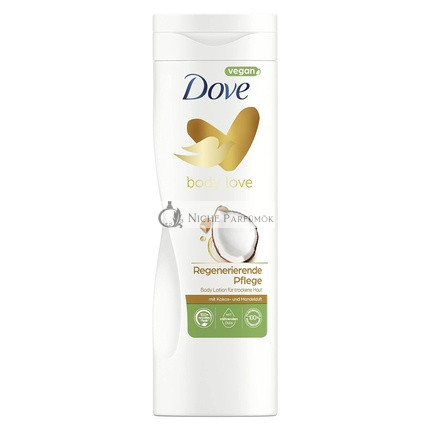 Dove Body Love Telový Krém Regenerujúca Starostlivosť pre Suchú Pokožku s Kokosom a Mandľou
