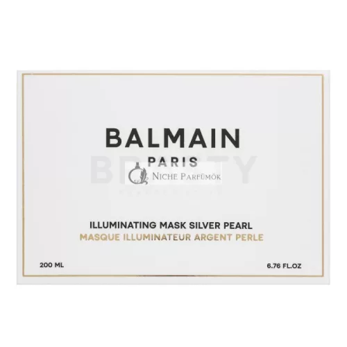 Balmain Illuminating Mask Silver Pearl neutralizujúca maska pre platinovo blond a šedivé vlasy 200 ml
