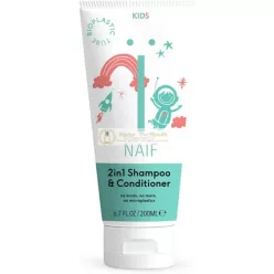   Naïf Kids 2 v 1 Šampón a Kondicionér pre Všetky Typy Vlasov, 200ml