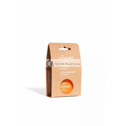 The Lekker Company Balzam na pery - Pomaranč-Vanilka, 8g