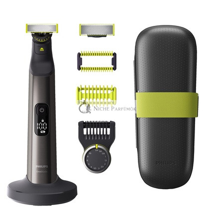 Philips OneBlade Pro Tvář + Telo Multigroomer Tmavošedý