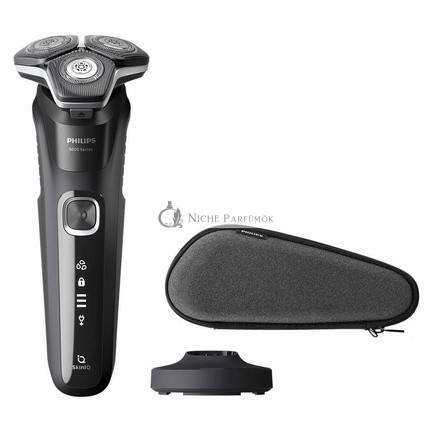 Philips S5000 mokrý a suchý holiaci strojček s rýchlym nabíjaním, transportnou taškou a umývateľným dizajnom