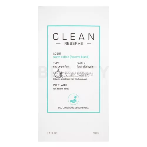 Clean Warm Cotton [Reserve Blend] parfémovaná voda unisex 100 ml