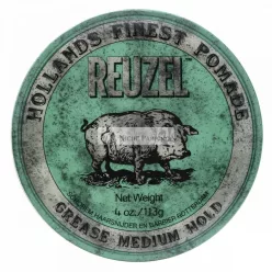   Reuzel Green Pomade pomáda na vlasy pre strednú fixáciu 113 g