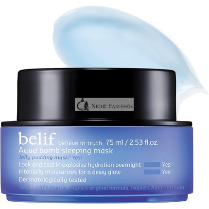 Belif Aqua Bomb Spací maska 75ml Upokojujúca pleťová maska na suchú pleť