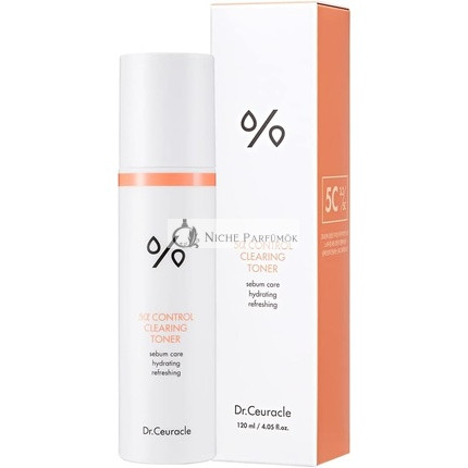 Dr.Ceuracle 5 Alpha Control Toner na liečbu akné s 3,2% 5 Alpha Complex, Kórejská dermatológia, starostlivosť o pleť, kontrola mazu, upokojujúca, minimalizácia pórov
