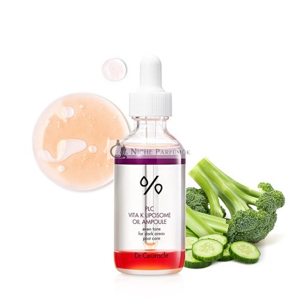 PLC Vitamin K Liposome Olejová ampulka Špeciálna starostlivosť o tónovanie, žiarenie, hydratáciu, rozjasnenie Pokožke priateľský vodný a olejový vrstvový sérum pre tmavé oblasti Dr.Ceuracle
