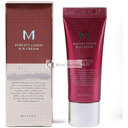 Missha M Perfect Cover BB Krém č.27 SPF 42 PA+++ 20 ml