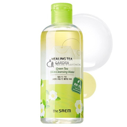 THESAEM Healing Tea Garden Zelený čaj čistiaca voda s olejom, 300ml