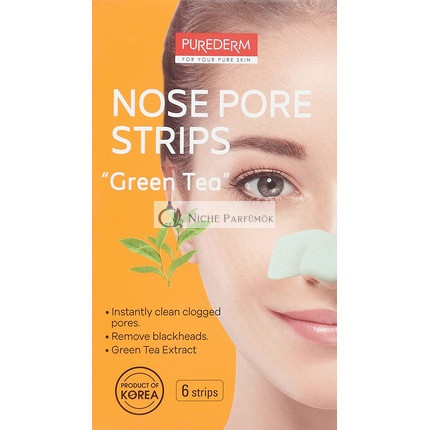 Purederm Botanická Voľba Čajovníkových Pórových Pásikov 6 Pásikov