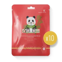   Co-enzým Q10 Maska 100% Prírodné Zloženie pre Žiarivú, Hydratovanú a Mladistvú Pokožku, 100g