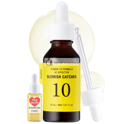 It'S SKIN Power 10 Formula VC Effector Ampoule sérum 30ml Extrakt zo zeleného čaju - Hydratačné sérum na pihy a kožné nedokonalosti