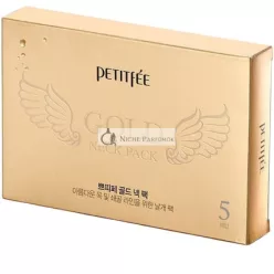 Petitfee Gold Neck Pack pre pevný a hodvábny krk