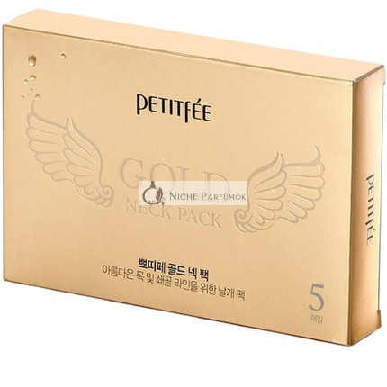 Petitfee Gold Neck Pack pre pevný a hodvábny krk