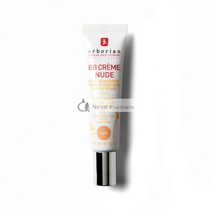 Erborian BB Krém s Ginsengom 5 v 1 Tónovaný Kórejský Ošetrujúci Krém s SPF 20, 15ml Nude