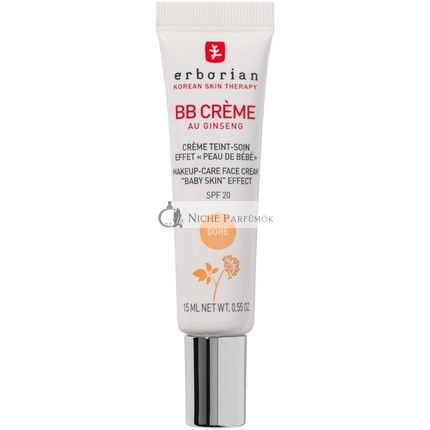 Erborian BB Krém s Ginsengom, Krycí základ 5 v 1 Kórejská starostlivosť o pleť, SPF 20, Doré odtieň, 15ml