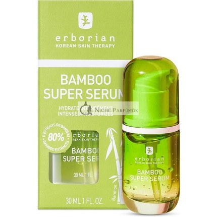 Erborian Bamboo Super Sérum na tvár s bambusovým extraktom a hyalurónovou kyselinou, 30 ml