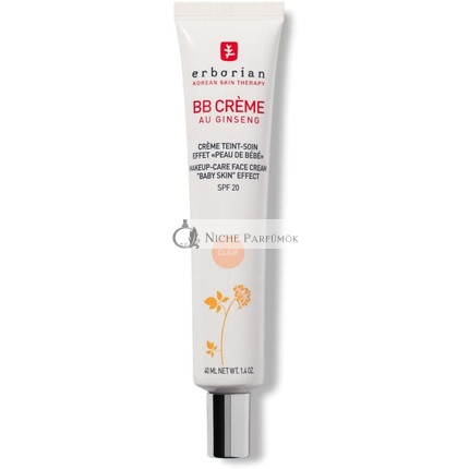 Erborian BB Krém s Ginsengom Komplexná Kórejská Kozmetická Liečba 5 v 1 SPF 20, 40 ml