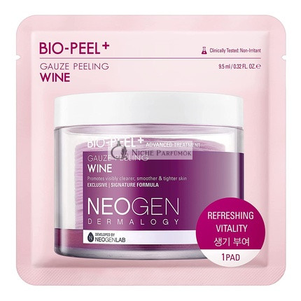 NEOGENLAB DERMALOGY Bio-Peel Gáza Peelingové Podložky Víno