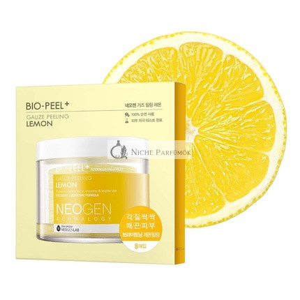 NEOGEN DERMALOGY Bio-Peel Gáza Peeling Pad Kolekcia Exfoliačné & Čistiace Peeling Pad s PHA Kórejská Starostlivosť o Pleť 8 Pad Citrón