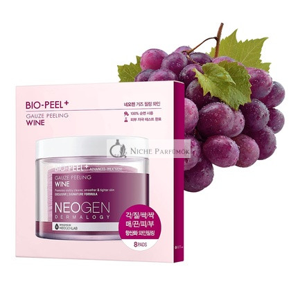 DERMALOGY by NEOGENLAB Bio-Peel Gáza Peeling Podložky Víno 8 Podložiek