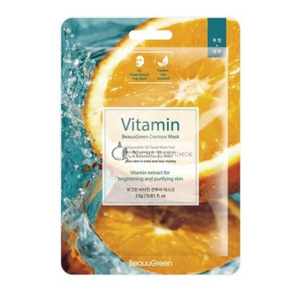 8809389033201 Vitamínový Kontúr Maska Kórejská Vitamínová Maska, 23ml
