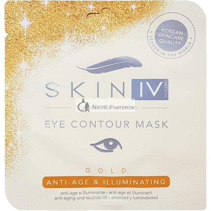 Skin IV Kórejské anti-aging a rozjasňujúce očné náplasti Gold 3g