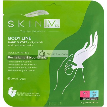 Skin IV Kórejské hydratačné rukavice s aloe a vitamínom E, 19g