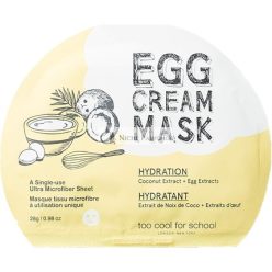 Too Cool for School Vaječný krém hydratačná maska 28ml