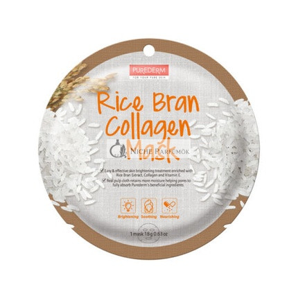 Purederm Masku z Kolagénom z Ryžových Klíčkov 1 Hárok