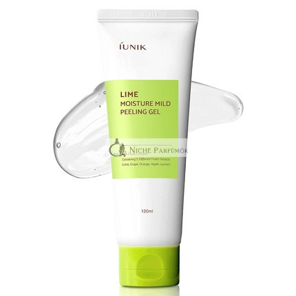 IUNIK Lime Moisture Mierne Peelingové Gél 125ml, Vegán