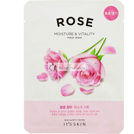 It's Skin Hydratačná Vitalita Pleťová Maska Nude Whisper Rose