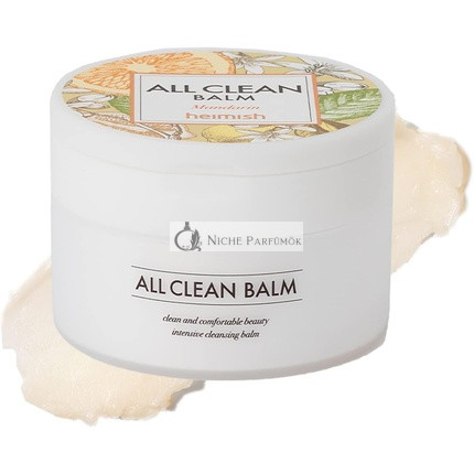 HEIMISH All Clean Balm Mandarin 120ml Čistiaci balzam na olej a mlieko Odstraňuje vodeodolný make-up Čierne póry Osviežujúca citrusová vôňa