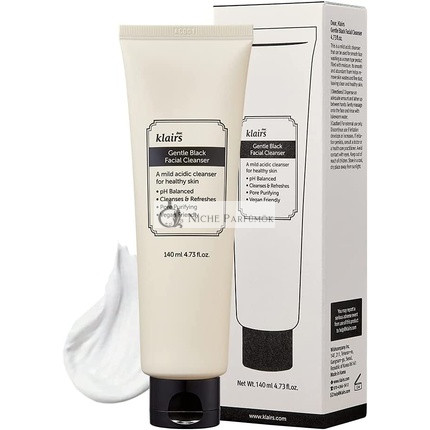 DearKlairs Jemný Čierny Čistič Pleti, 140ml